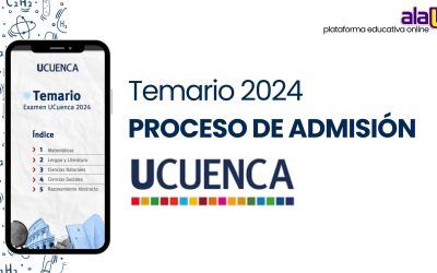 Temario de Admisión de la Universidad de Cuenca para el Periodo Académico 2024