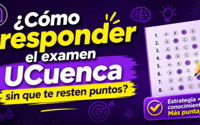 ¿Cómo responder el examen UCuenca sin que te resten puntos?